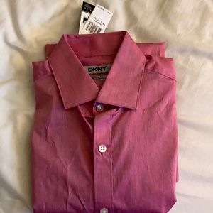DKNY dress shirt pink